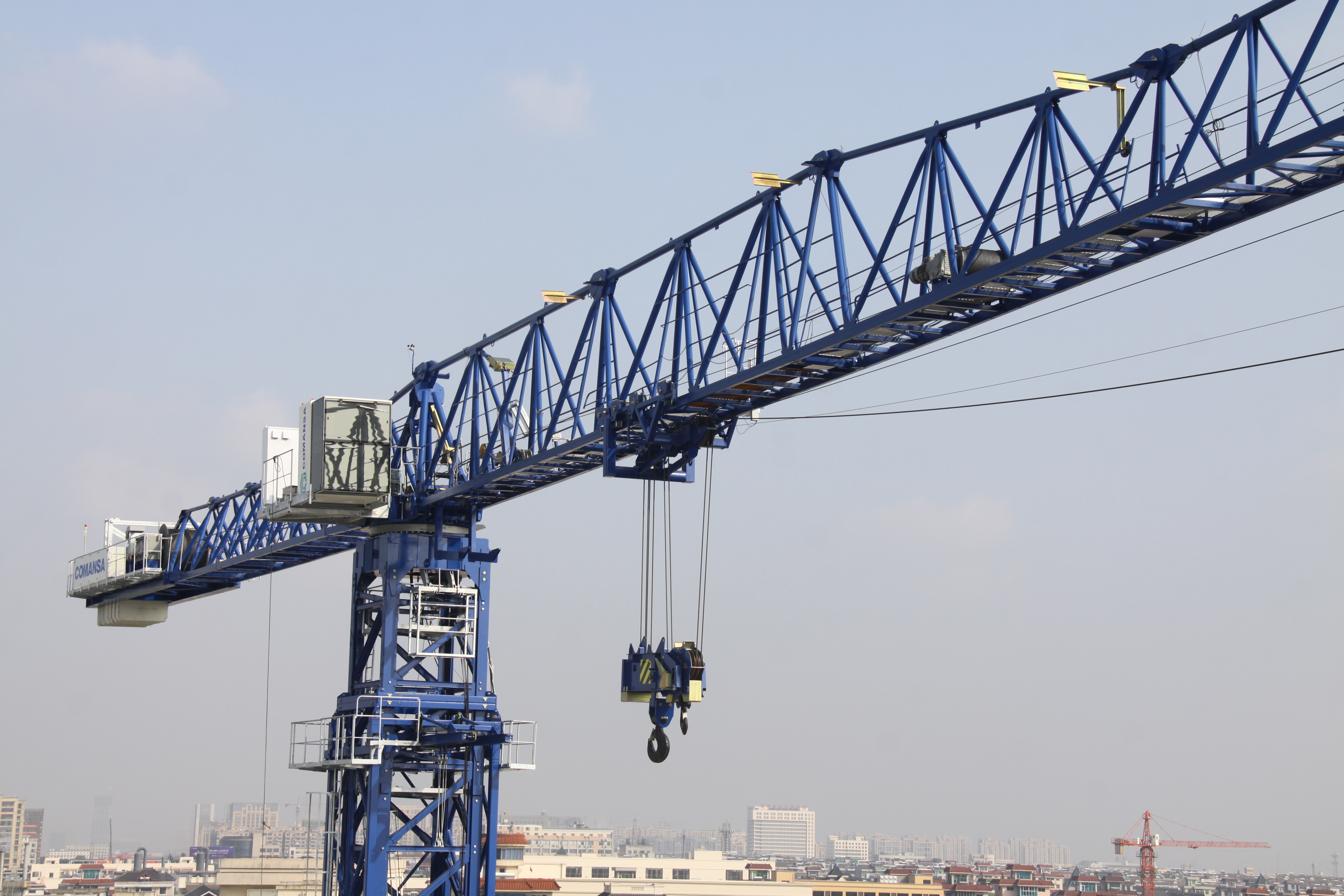Launch of the 21CM750 tower crane, the largest in Hangzhou | Comansa